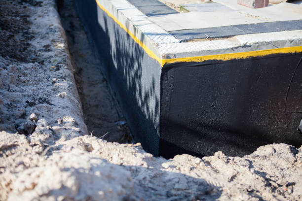 Professional Wet Basement Repair technician working in Somerset Center, MI